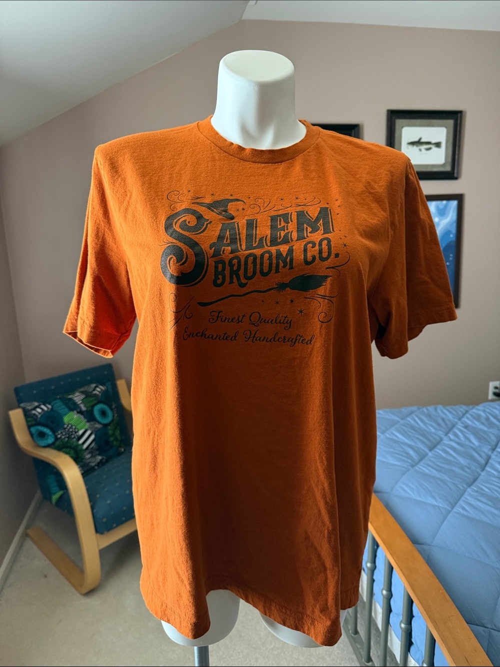 Orange Salem Broom Co Graphic Tee - 2x